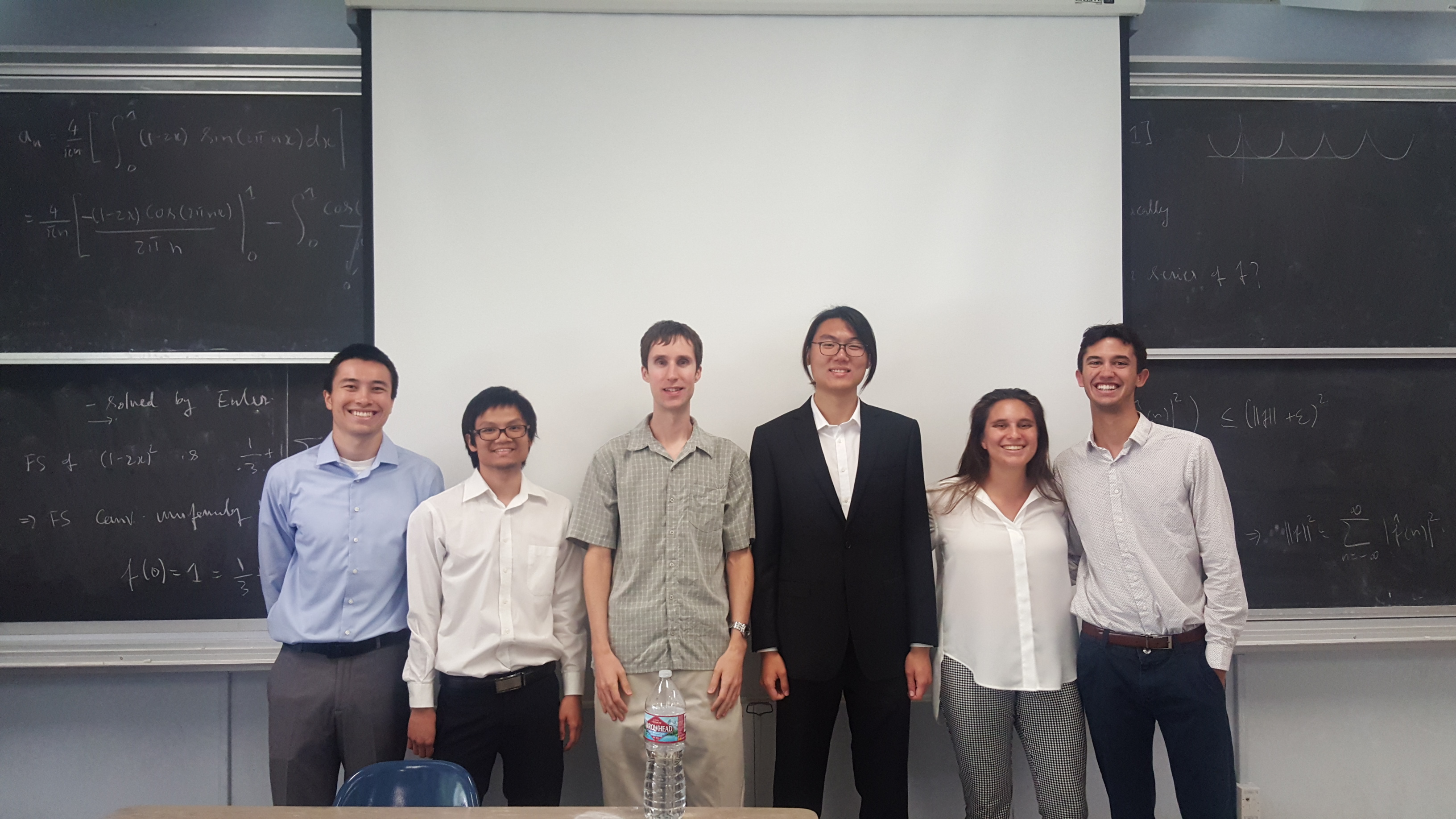 Spring 2018 Math 199 team