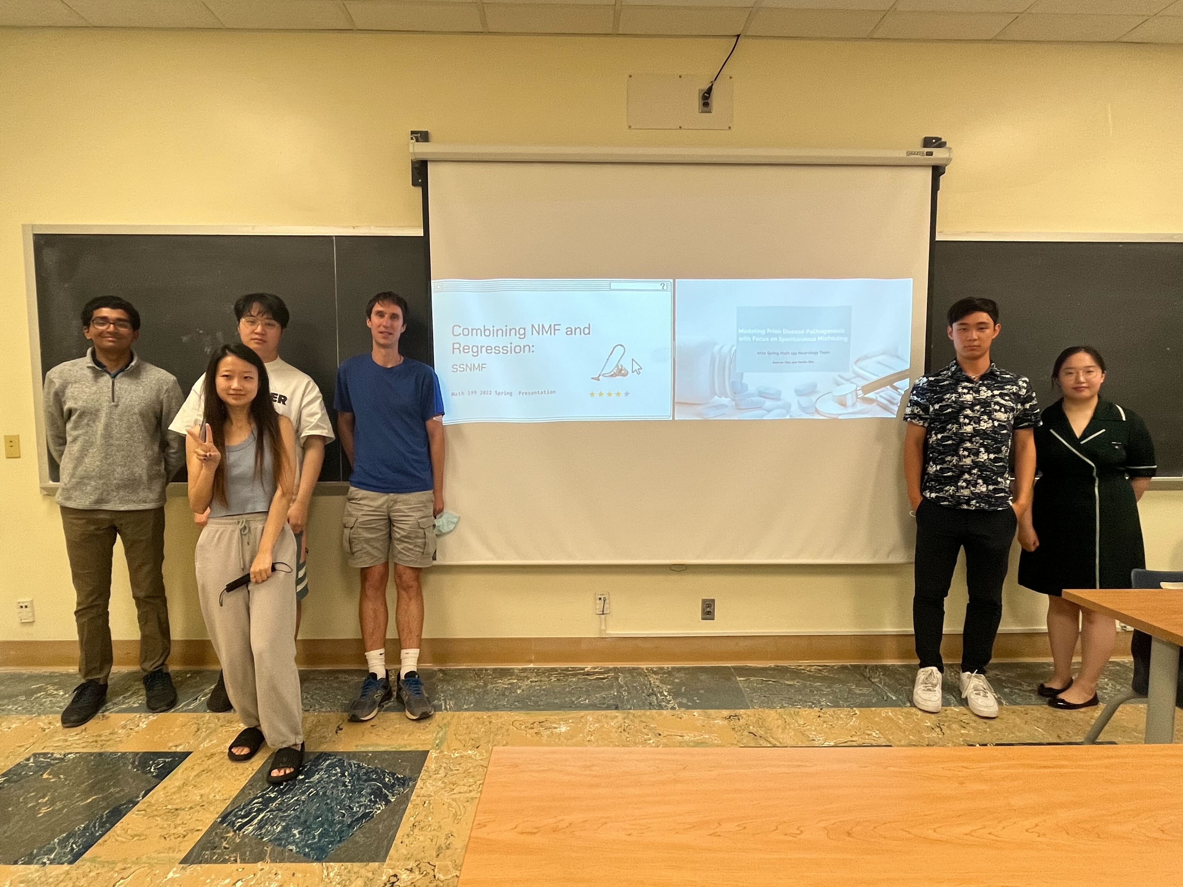 Math 199 Spring 2022 Research Teams